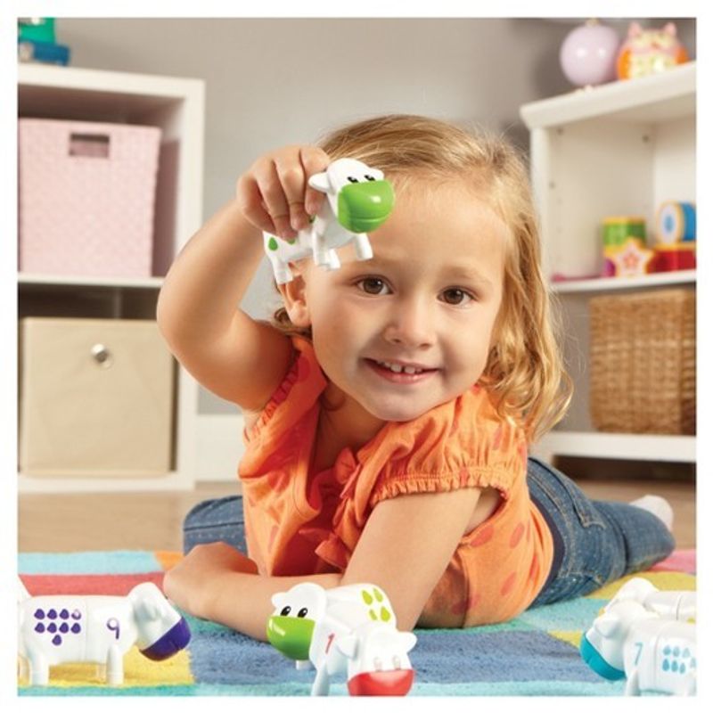 картинка Развивающая игрушка  "Телята. Веселый счет" (серия Snap-N-Learn, 20 элементов) от магазина снабжение школ