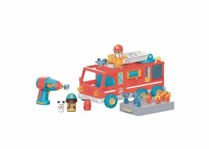 картинка Развивающая игрушка "Закручивай и учись.Пожарная машина"  (серия Bolt Buddies) от магазина снабжение школ