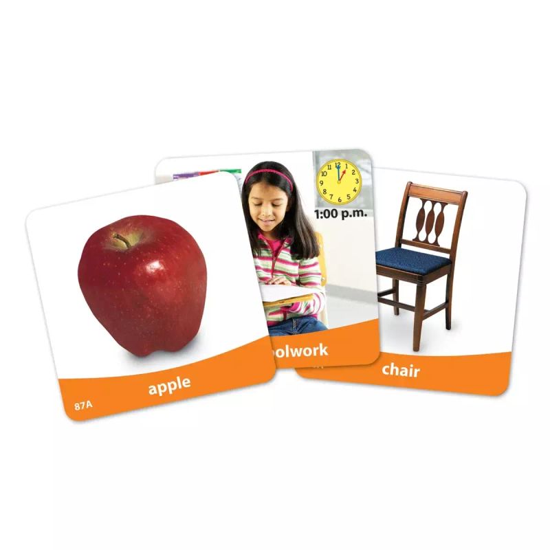 картинка Развивающая игрушка "Базовые слова"  (карточки для изучения английского языка, 156 элементов) от магазина снабжение школ