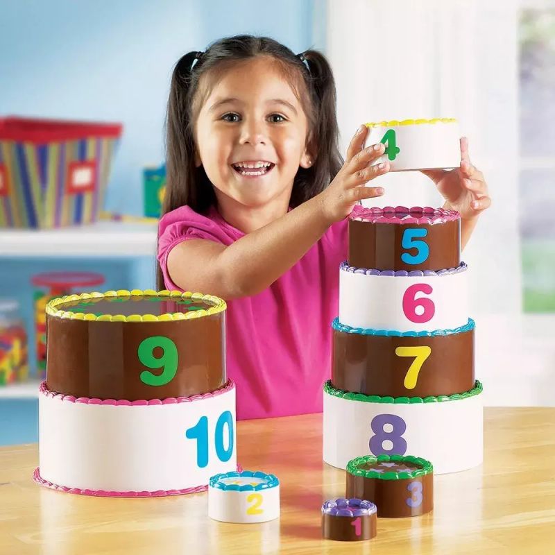 картинка Развивающая игрушка "Слоеные пироги»  (серия Smart Snacks, 10 элементов) от магазина снабжение школ