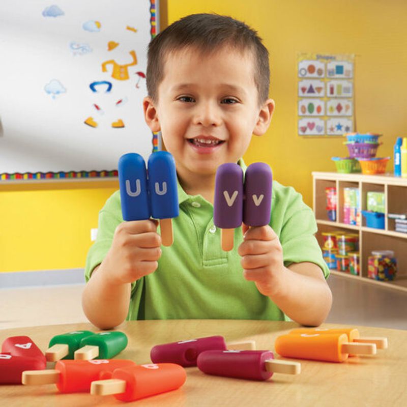 картинка Развивающая игрушка "Алфавитное эскимо" (серия Smart Snacks, 26 элемента) от магазина снабжение школ