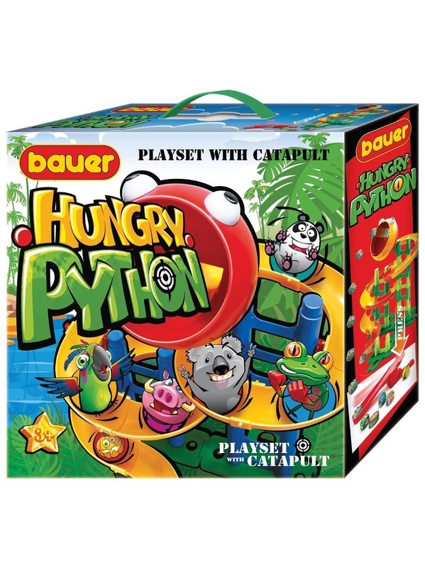 картинка Детский развивающий конструктор Bauer Игровой набор "Hungry Python" от магазина снабжение школ