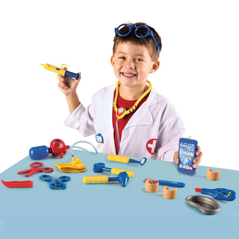 картинка Развивающая игрушка "Набор доктора"  (19 элементов) от магазина снабжение школ
