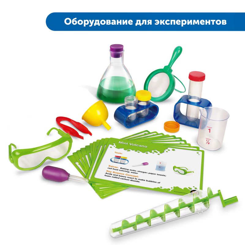 картинка Научные эксперименты в детском саду (комплект для группы) от магазина снабжение школ