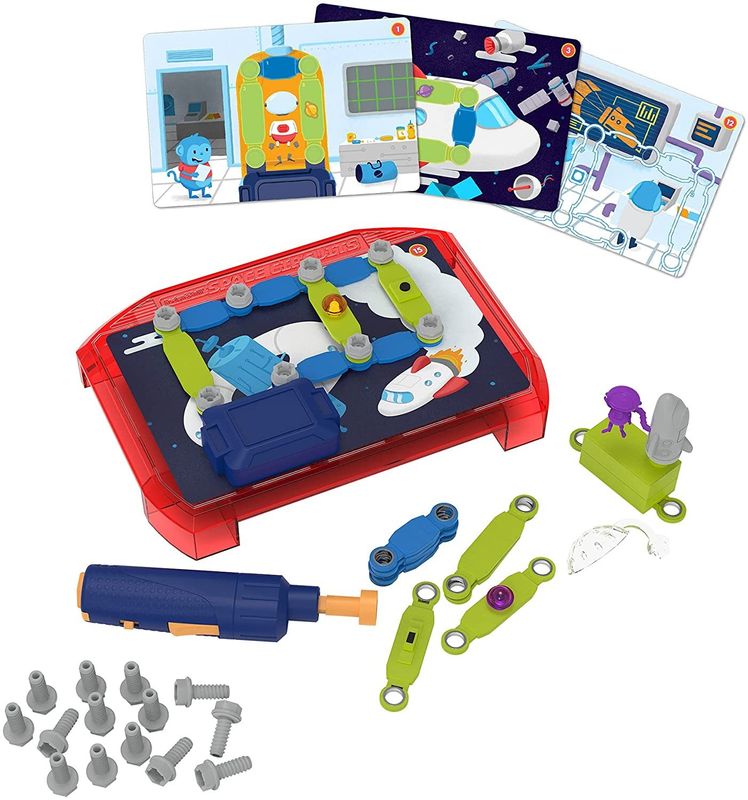 картинка Развивающая игрушка "Закручивай и учись.Космическая миссия"  (50 элементов) от магазина снабжение школ
