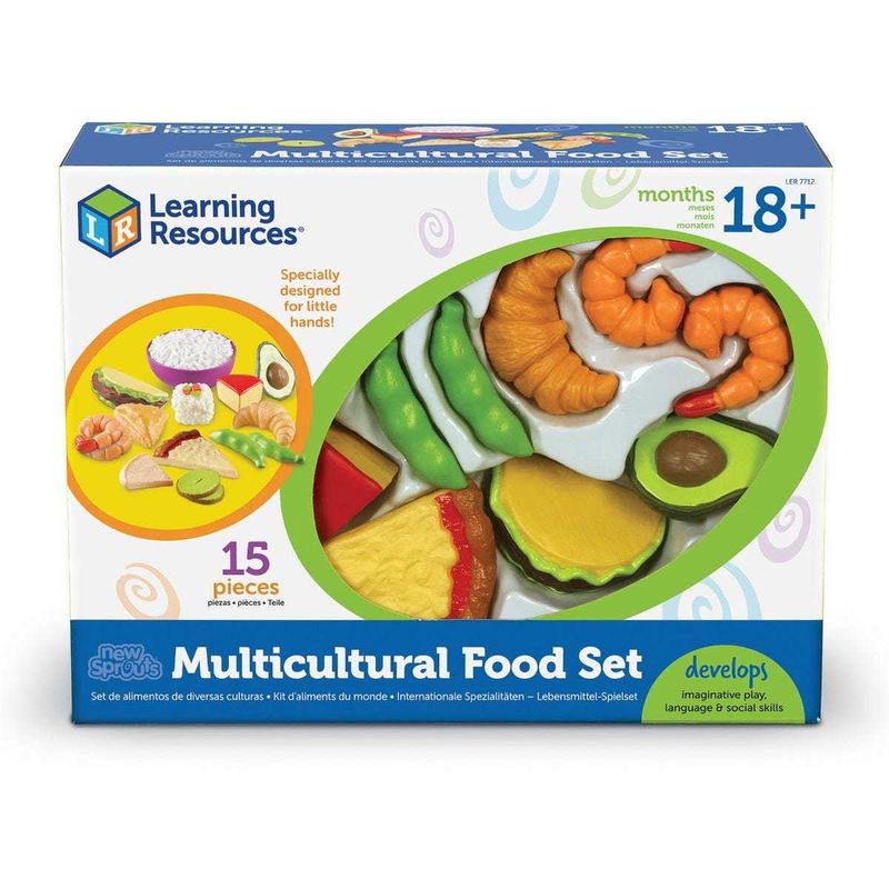 картинка Развивающая игрушка Мы растем "Еда народов мира" (серия New Sprouts, 15 элементов) от магазина снабжение школ