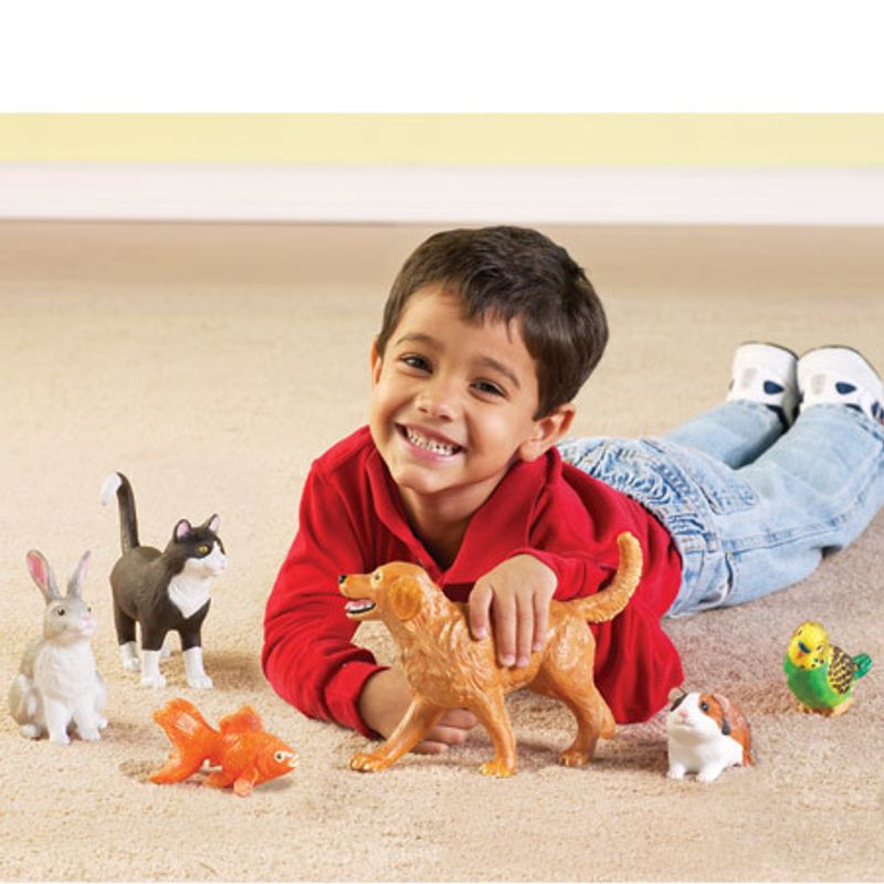 картинка Развивающая игрушка «Домашние питомцы» (6 элементов) от магазина снабжение школ
