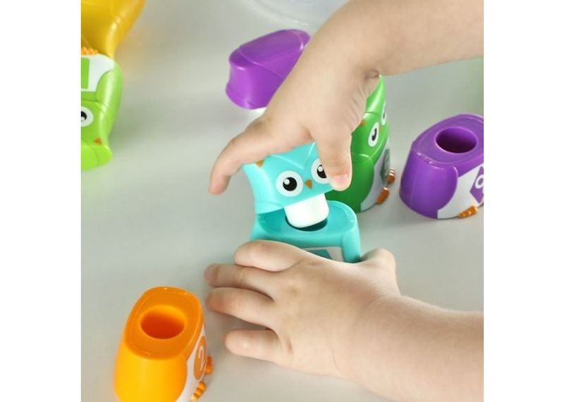 картинка Развивающая игрушка  "Цветные совы" (серия Snap-N-Learn, 20 элементов) от магазина снабжение школ