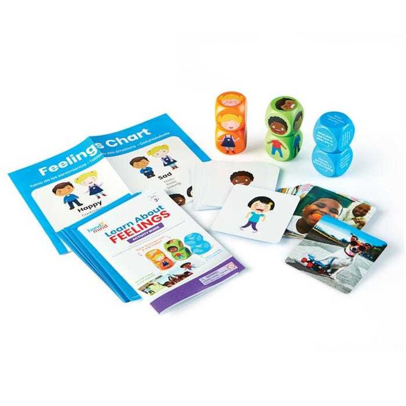 картинка Развивающая игрушка "Наши чувства"  (кубики с карточками, 36 элементов) от магазина снабжение школ