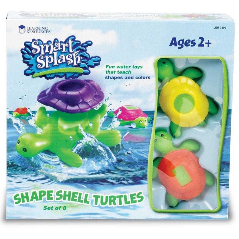 картинка Развивающая игрушка "Черепашки учат формы" (серия Smart Splash, 16 элементов) от магазина снабжение школ