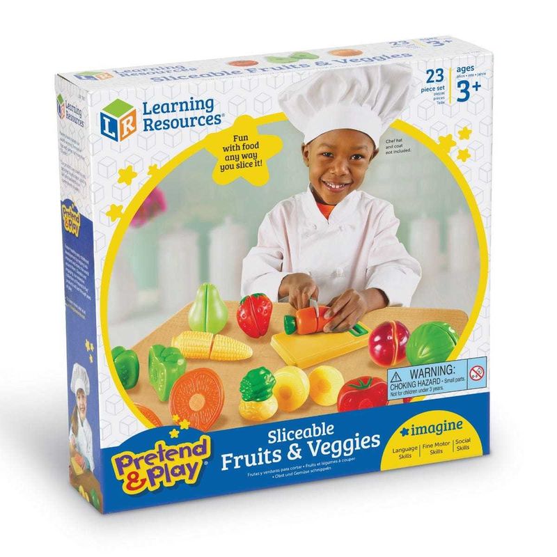 картинка Развивающая игрушка "Режем овощи и фрукты"  (серия Pretend & Play, 23 элемента) от магазина снабжение школ