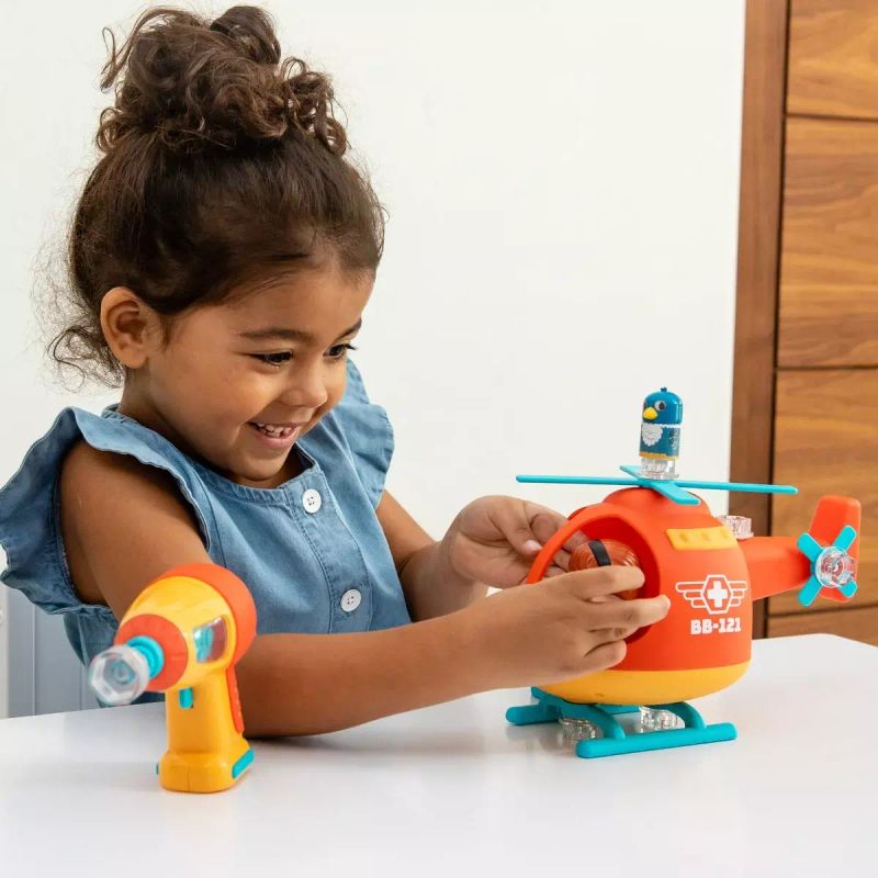 картинка Развивающая игрушка "Закручивай и учись.Вертолет"  (серия Bolt Buddies) от магазина снабжение школ