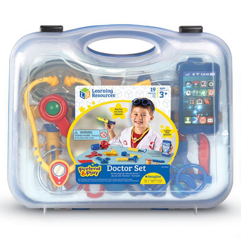 картинка Развивающая игрушка "Набор доктора"  (19 элементов) от магазина снабжение школ