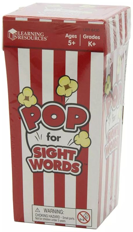 картинка Развивающая игрушка "Весёлый попкорн. Слова"  (100 элементов, англ.яз.) от магазина снабжение школ