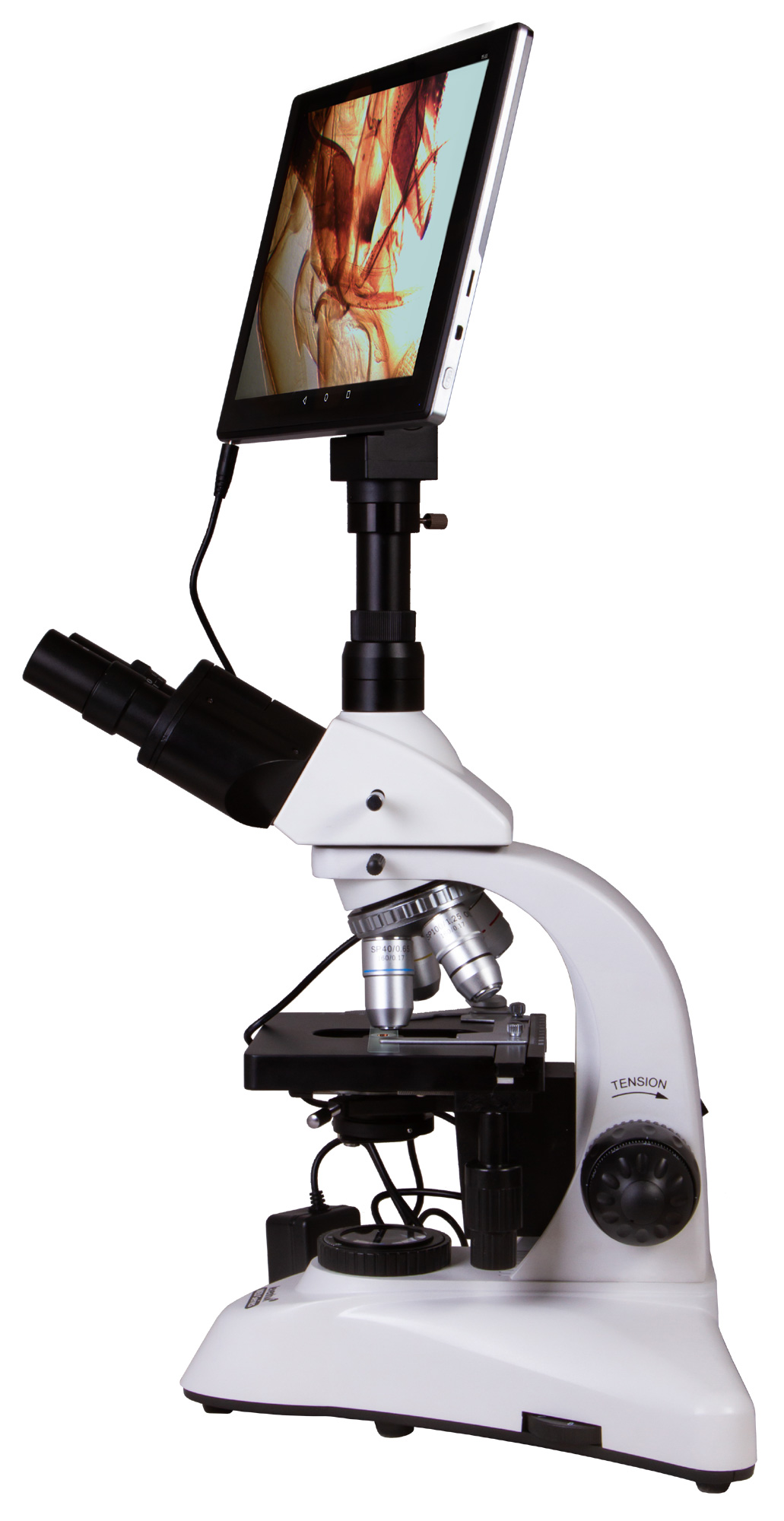 картинка Микроскоп цифровой Levenhuk MED D20T LCD, тринокулярный от магазина снабжение школ