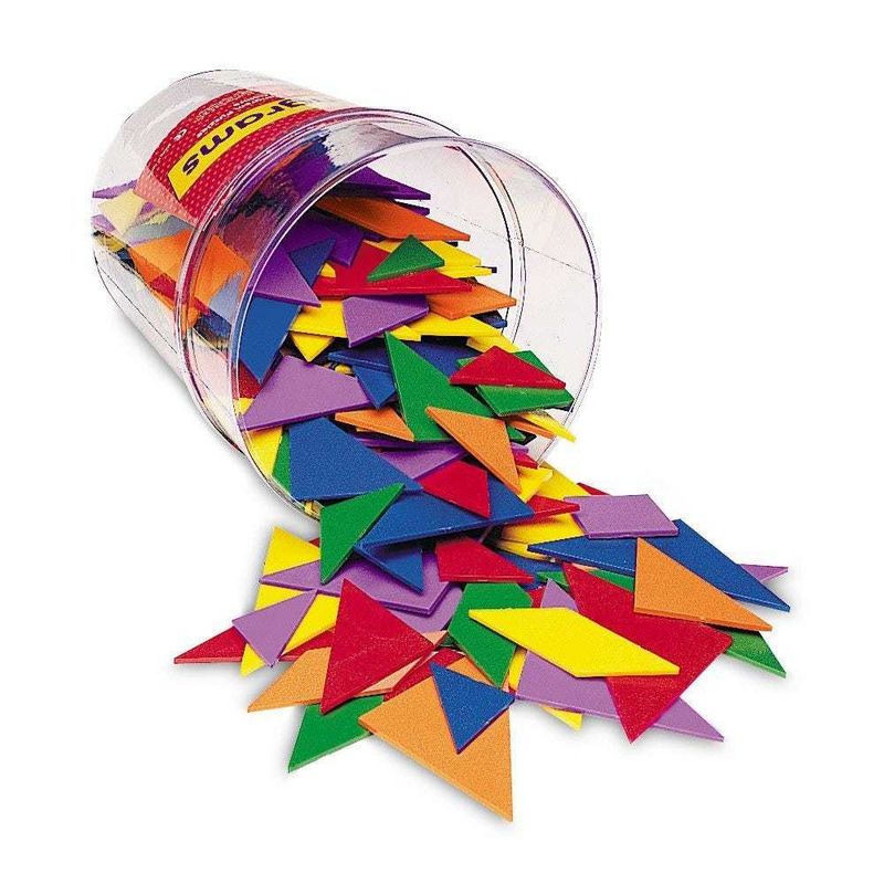 картинка Развивающая игрушка "Танграм"  (6 цветов, 30 элементов) от магазина снабжение школ