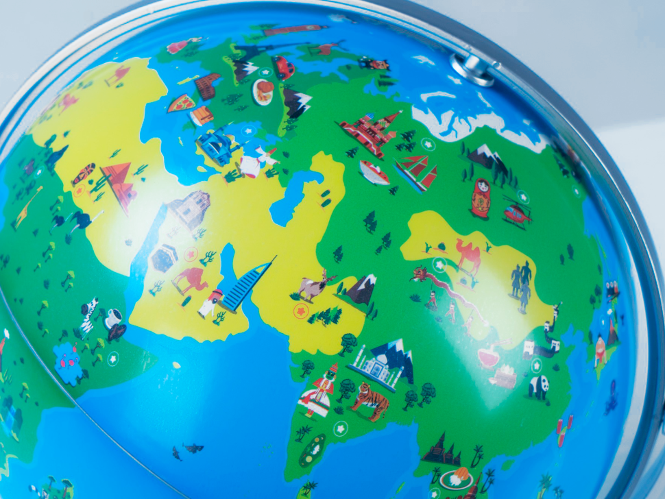 картинка Интерактивный глобус от магазина снабжение школ