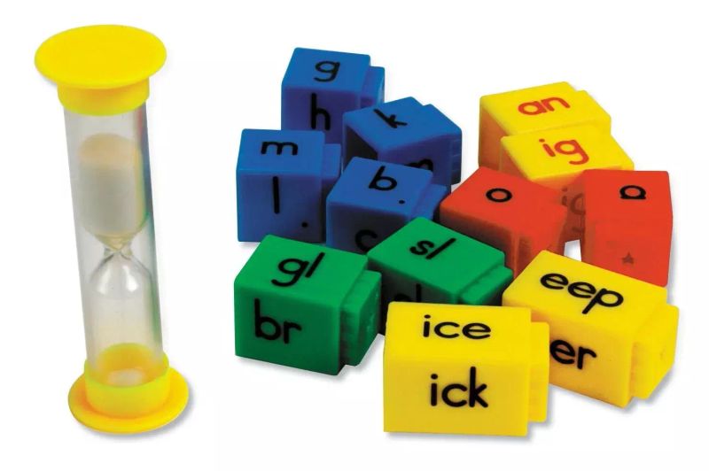 картинка игрушечные кубики "Расскажи историю", английский язык (118 элементов) от магазина снабжение школ