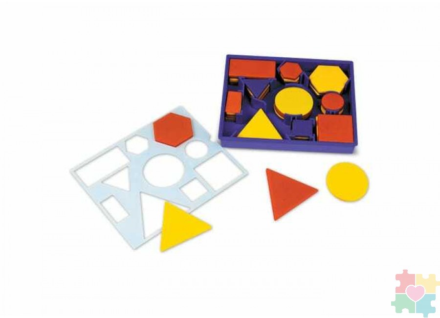 картинка Развивающая игрушка "Логические блоки"  (60 элементов) от магазина снабжение школ