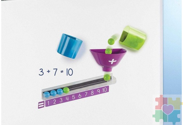 картинка "Развивающая игрушка "Наглядное сложение" для магнитной доски (демонстрационный материал, 26 элементов) от магазина снабжение школ