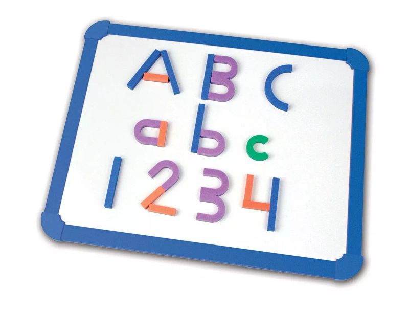 картинка Конструктор "Собери Алфавит", магнитный (262 элемента, англ.яз.) от магазина снабжение школ