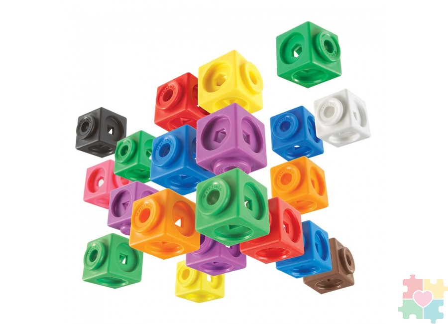 картинка Соединяющиеся кубики "Оживи фантазию",200шт  (200 элементов) от магазина снабжение школ